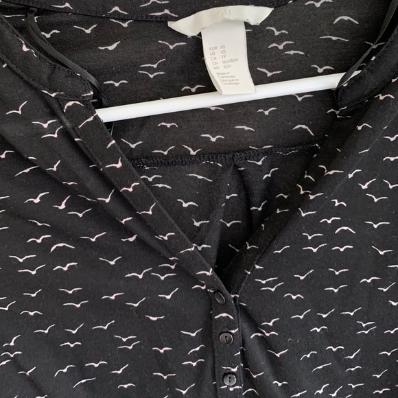 Black Bird Blouse - Picture 4 of 4